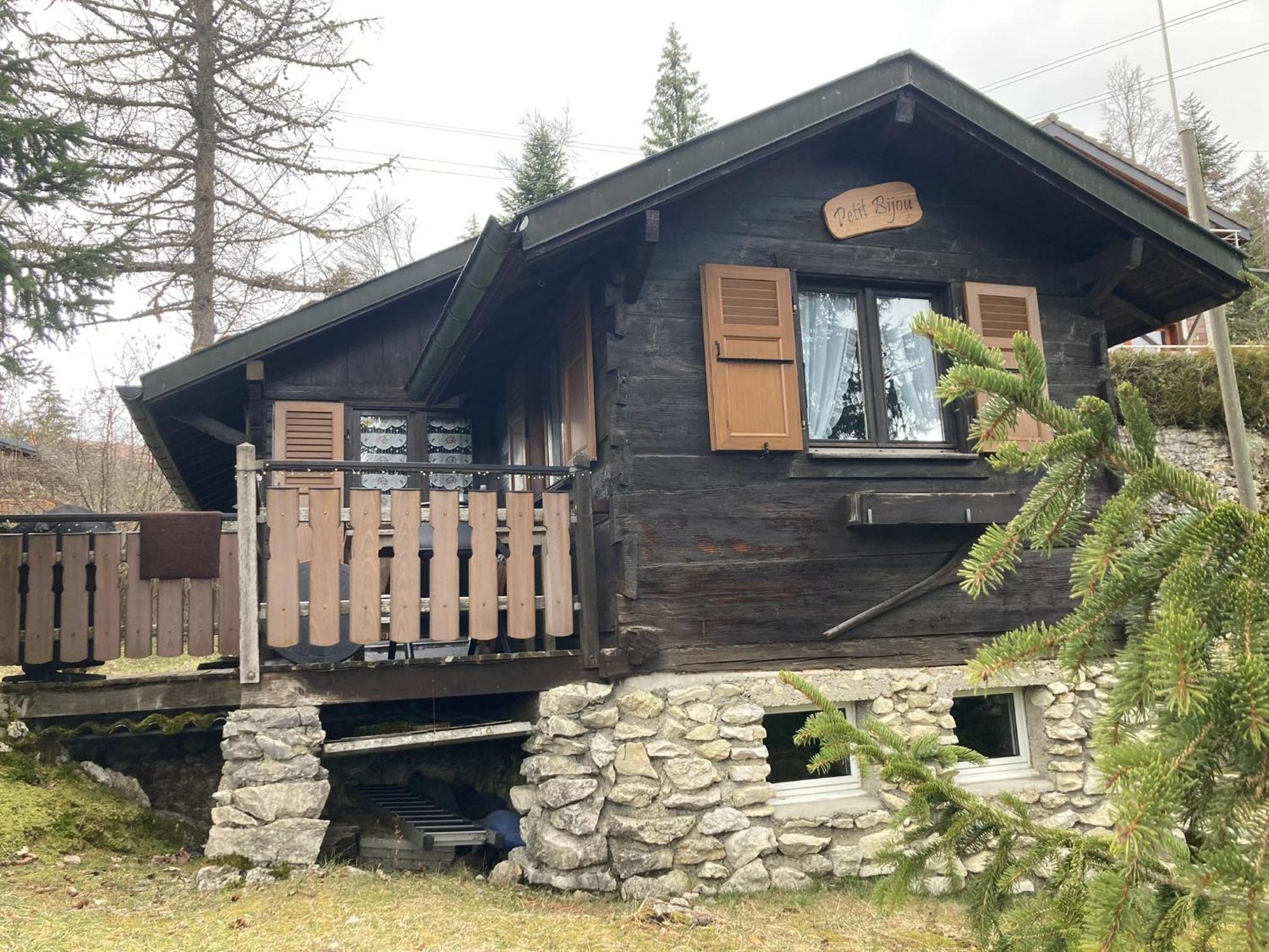 Entire Cozy Chalet In St-Cergue - 30 Min From Geneva Saint-Cergue Buitenkant foto